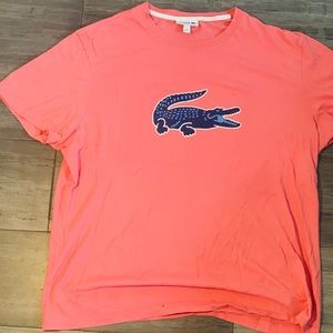 Casual pink Lacoste shirt